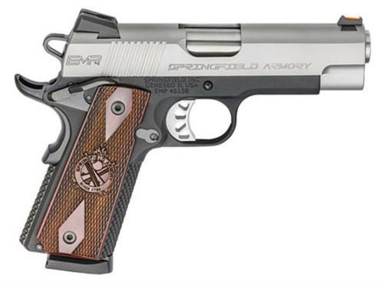 Springfield EMP 1911 .40 S&amp;W, 3", 8rd, Cocobolo Grips, Stainless Steel