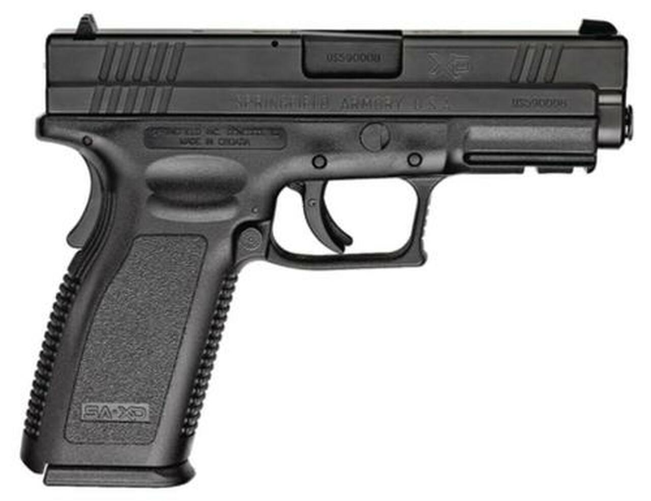 Springfield XD 9mm, 4 Inch, Black, Full Package, 16rd Mags