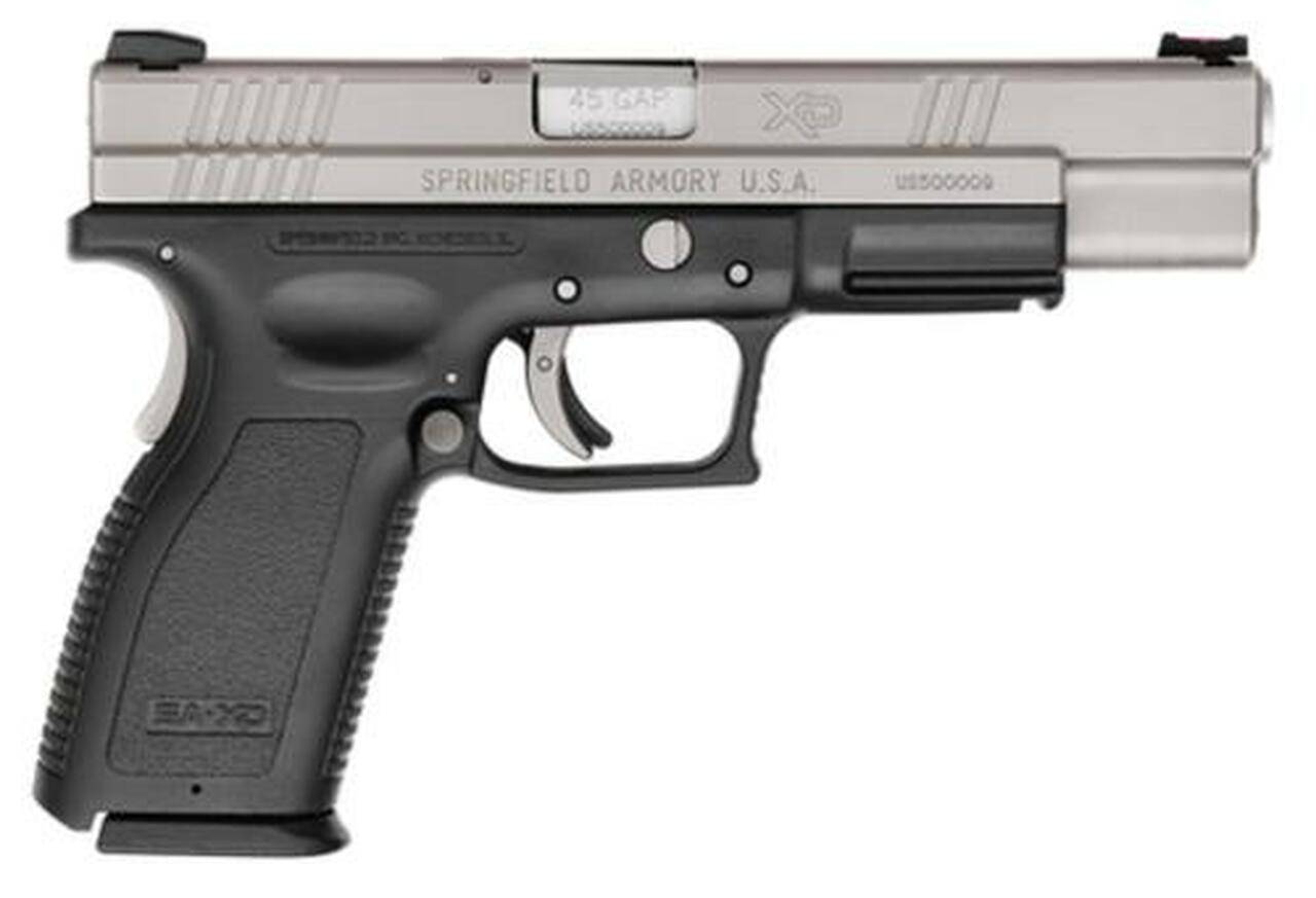 Springfield XD Tactical 45 ACP 5" Barrel Ultra Safety Assurance Action Trigger System Bi-Tone 10rd