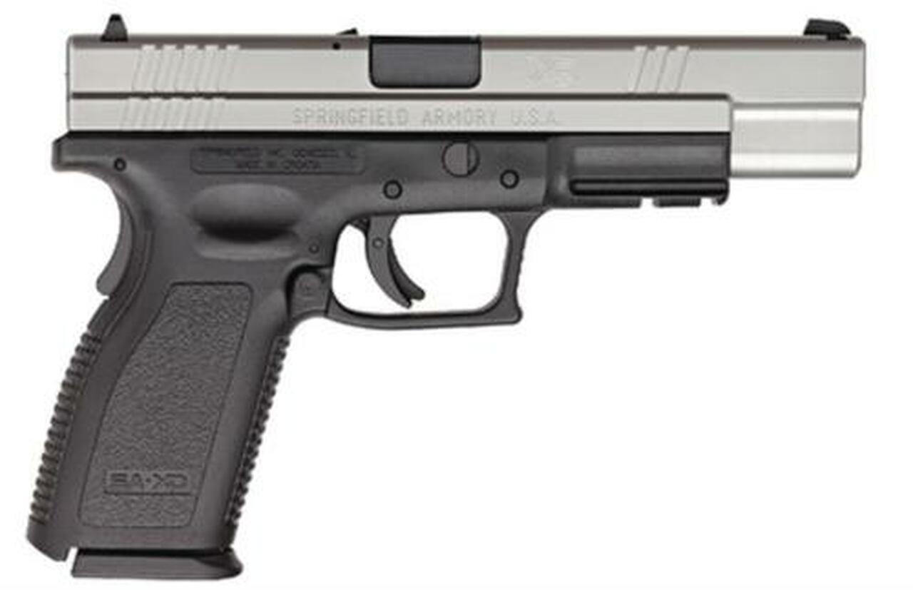Springfield XD 45 ACP 4" Barrel Bi-Tone Finish Thumb Safety 13 Round With XD Gear System Package