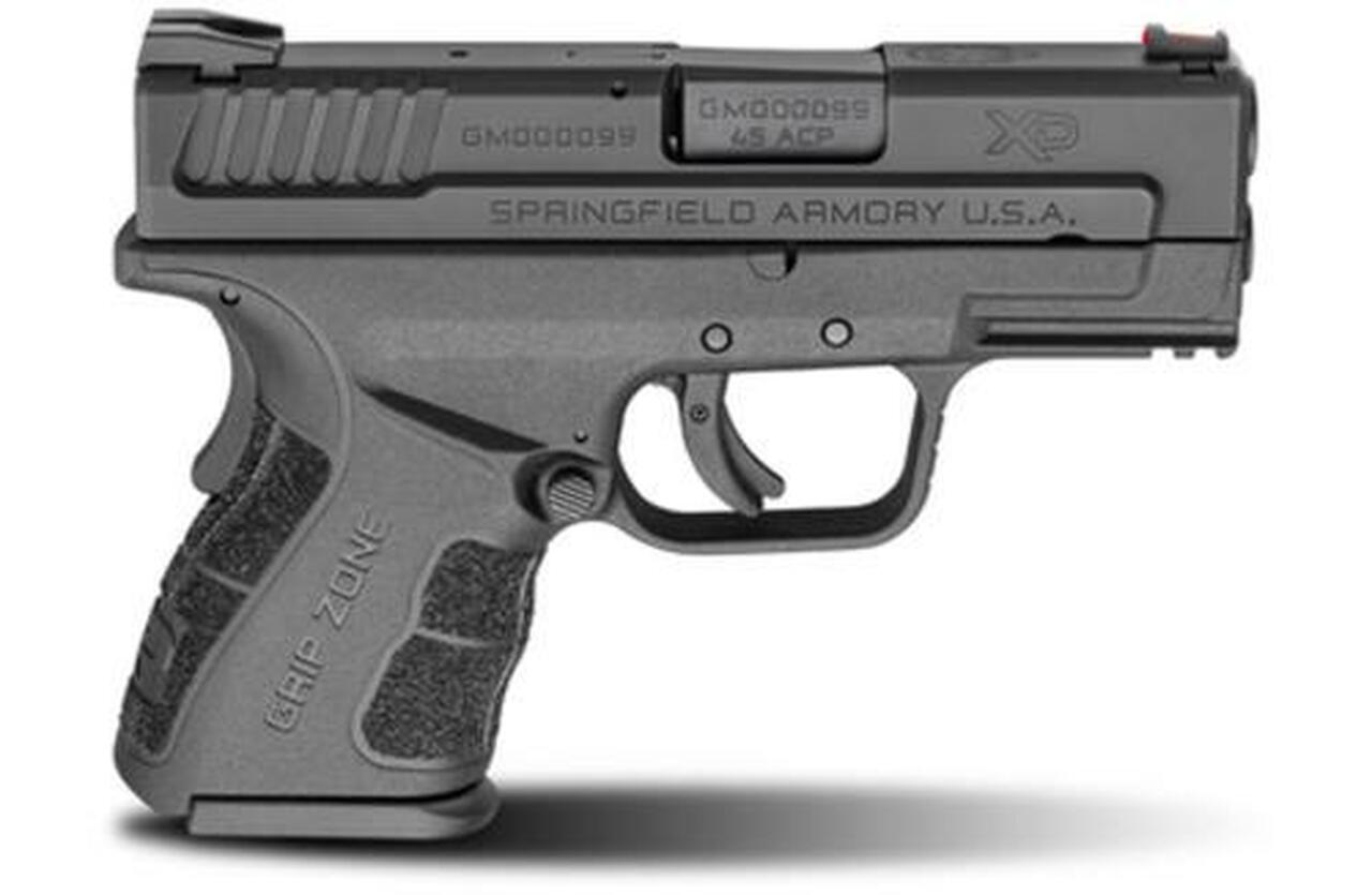 Springfield XD Mod.2 Sub-Compact 45 ACP, 3.3", 9+1rd, Black Melonite