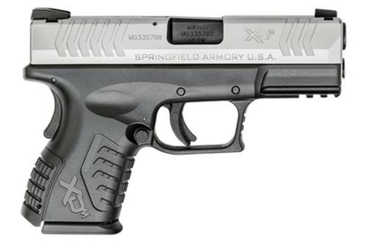 Springfield XDM 3.8 Compact 40 SW 3.8" Barrel Bi-Tone 1- 11 Rd & 1- 16rd Mag