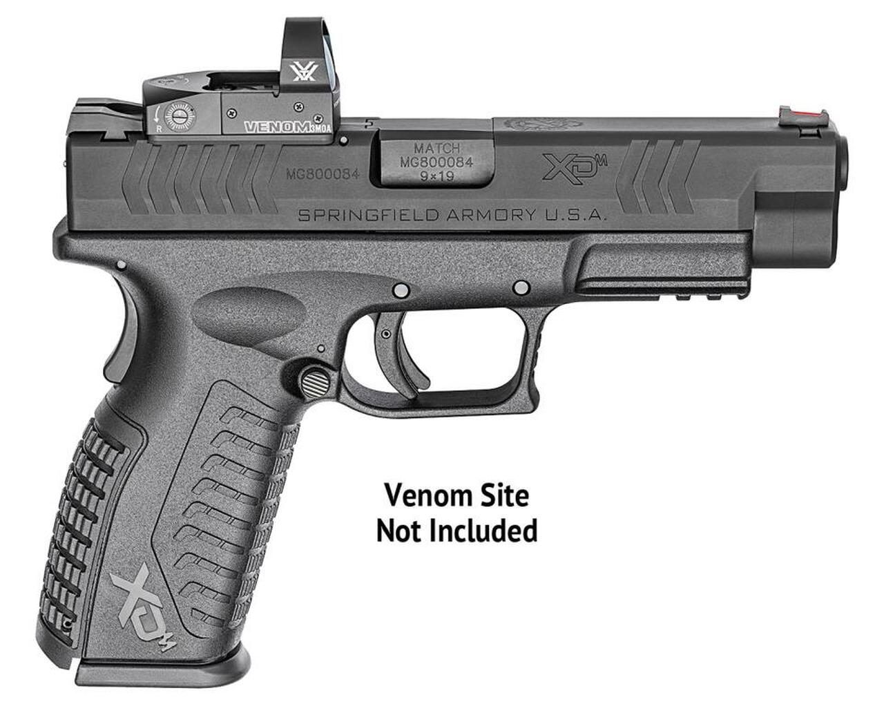 Springfield XDM OSP 9mm 4.5" Barrel Optic Ready w 3 Sight Bases 19rd Mag
