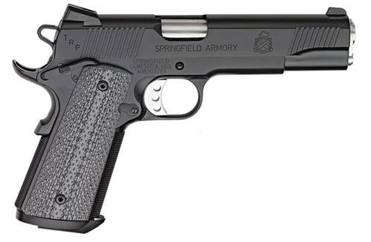 Springfield 1911, 45 ACP, 5", Black/Gray G10 Grips, CA Approved, 7rd