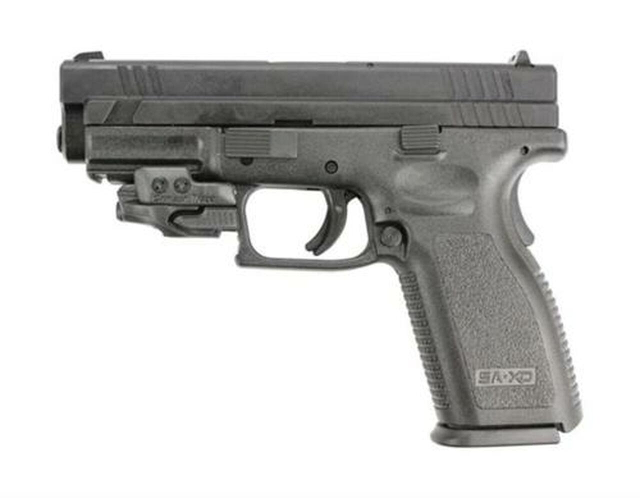 Springfield XD 9MM 4" Barrel, Crimson Trace laser, 2-10rd Mags / CA compliant