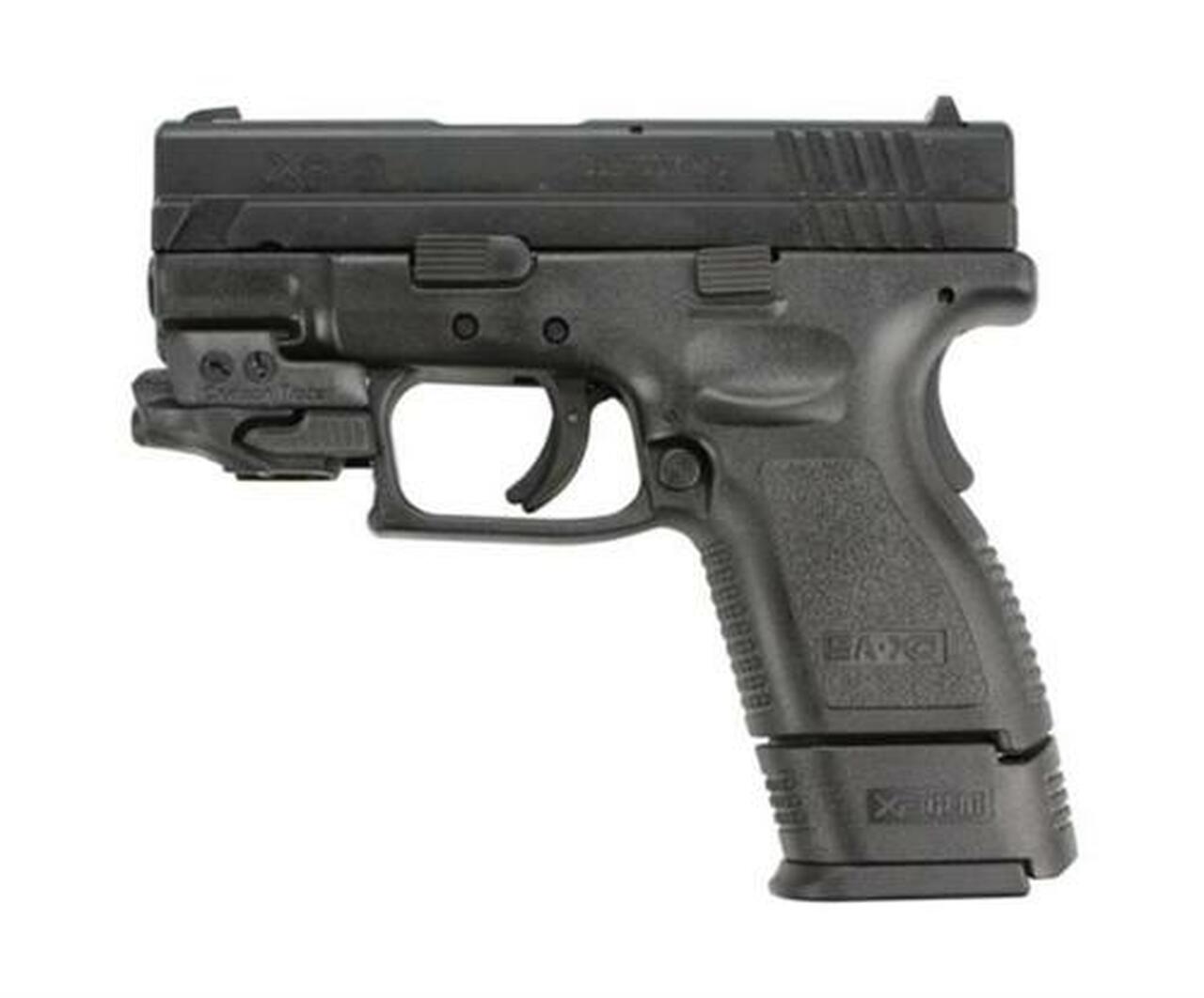 Springfield XD Pistol 3" Barrel 9MM, Crimson Trace laser, 2 mags