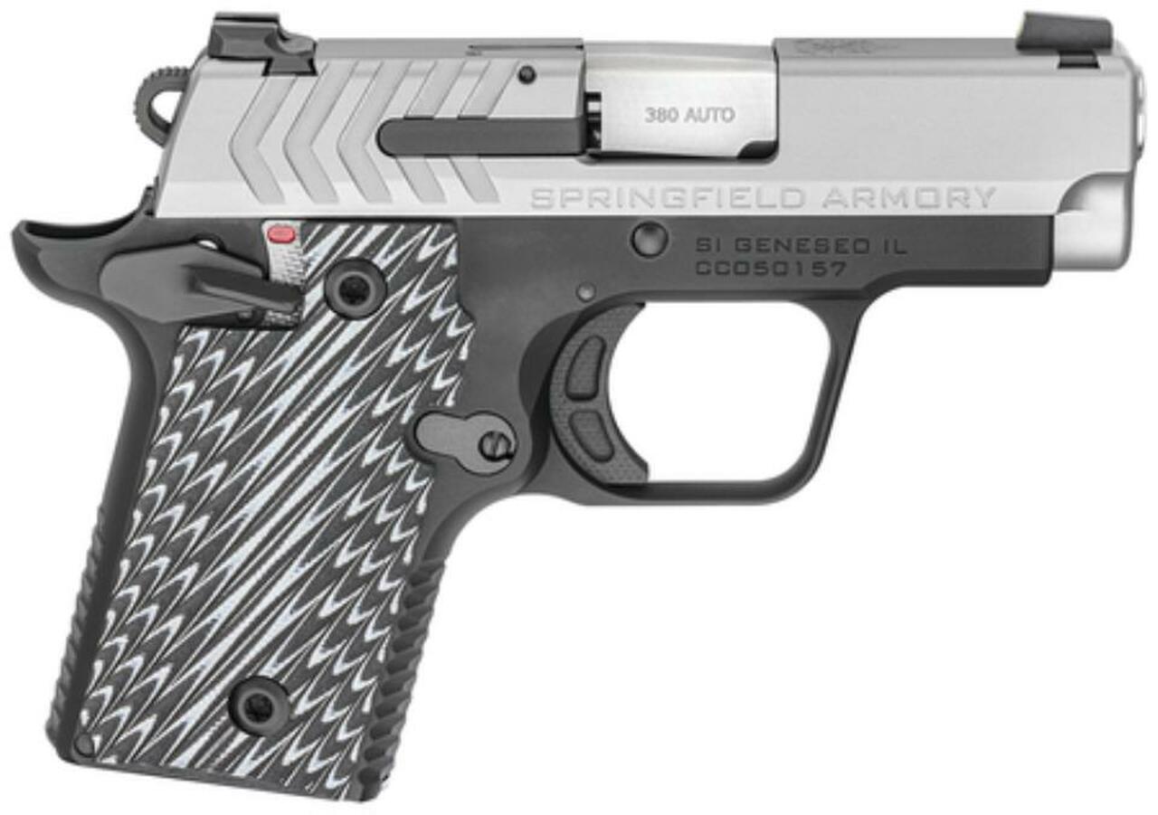 Springfield 911 1911 Micro Compact, 380ACP, 2.7" Barrel, Alloy Frame, Finish, 6Rd, 2 Mags