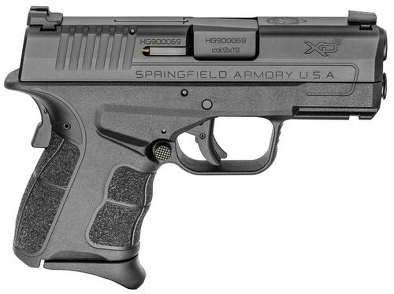 Springfield XD-S MOD2 9mm 3.3" Barrel, Trijicon Nite Sites 9RD Mag