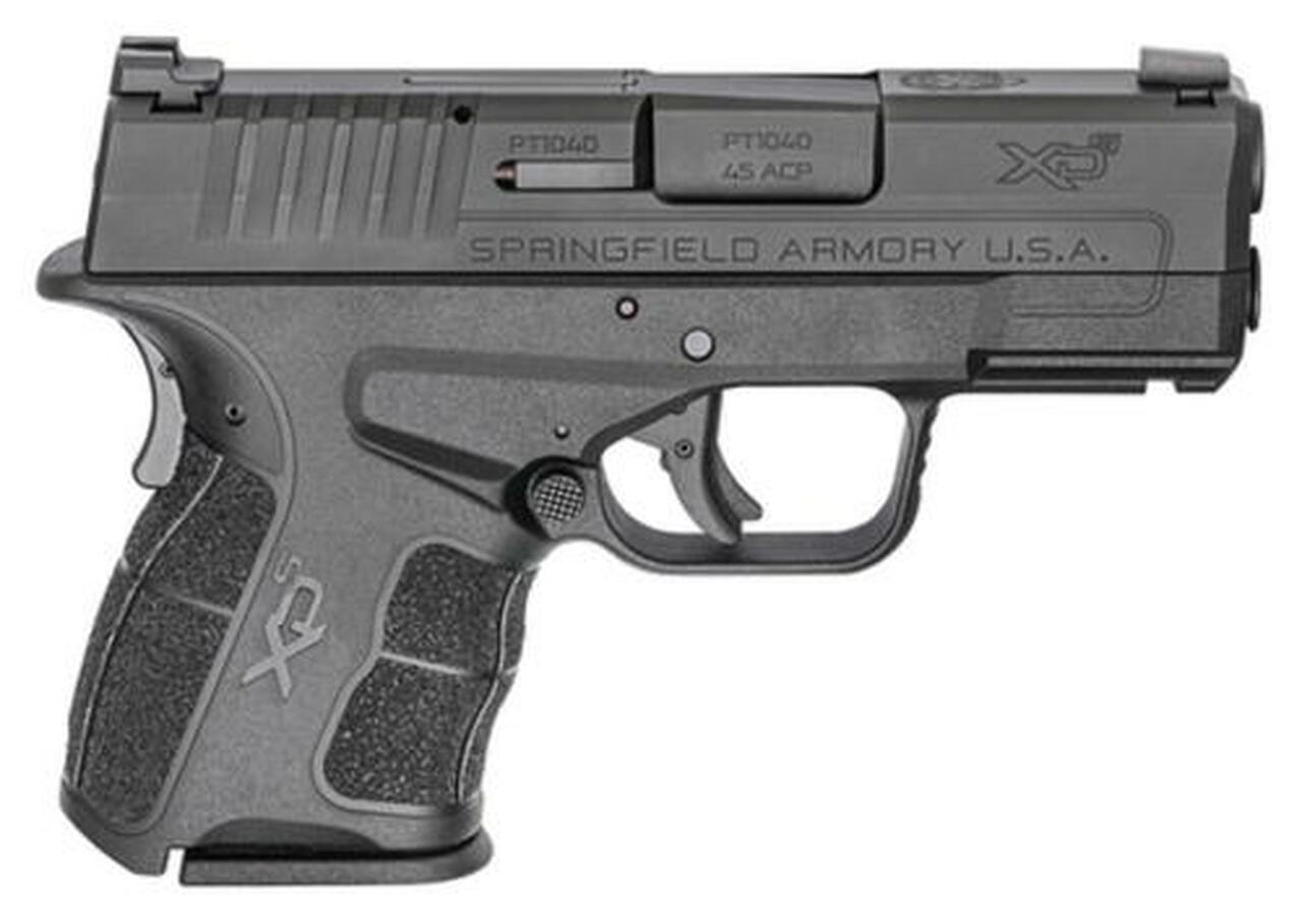Springfield XD-S Mod. 2, 45 ACP, 3.3", Tritium/Luminescent Front Sight, Tactical-Rack Rear, 5/6rd