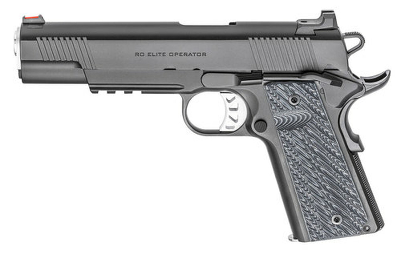 Springfield Range Officer Elite Operator 1911, 10mm, 5", 8rd, Black Steel
