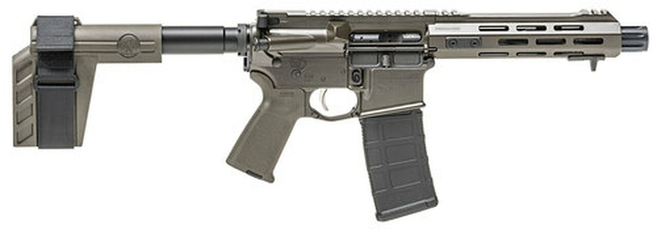 Springfield Saint, .223/5.56, 7.5", 30rd, SBX-K Arm Brace, OD Green