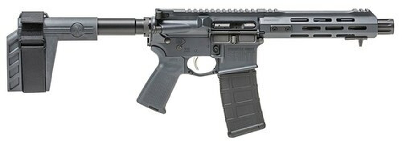 Springfield Saint, .223/5.56, 7.5" Barrel, 30rd, SBX-K Arm Brace, Tactical Gray