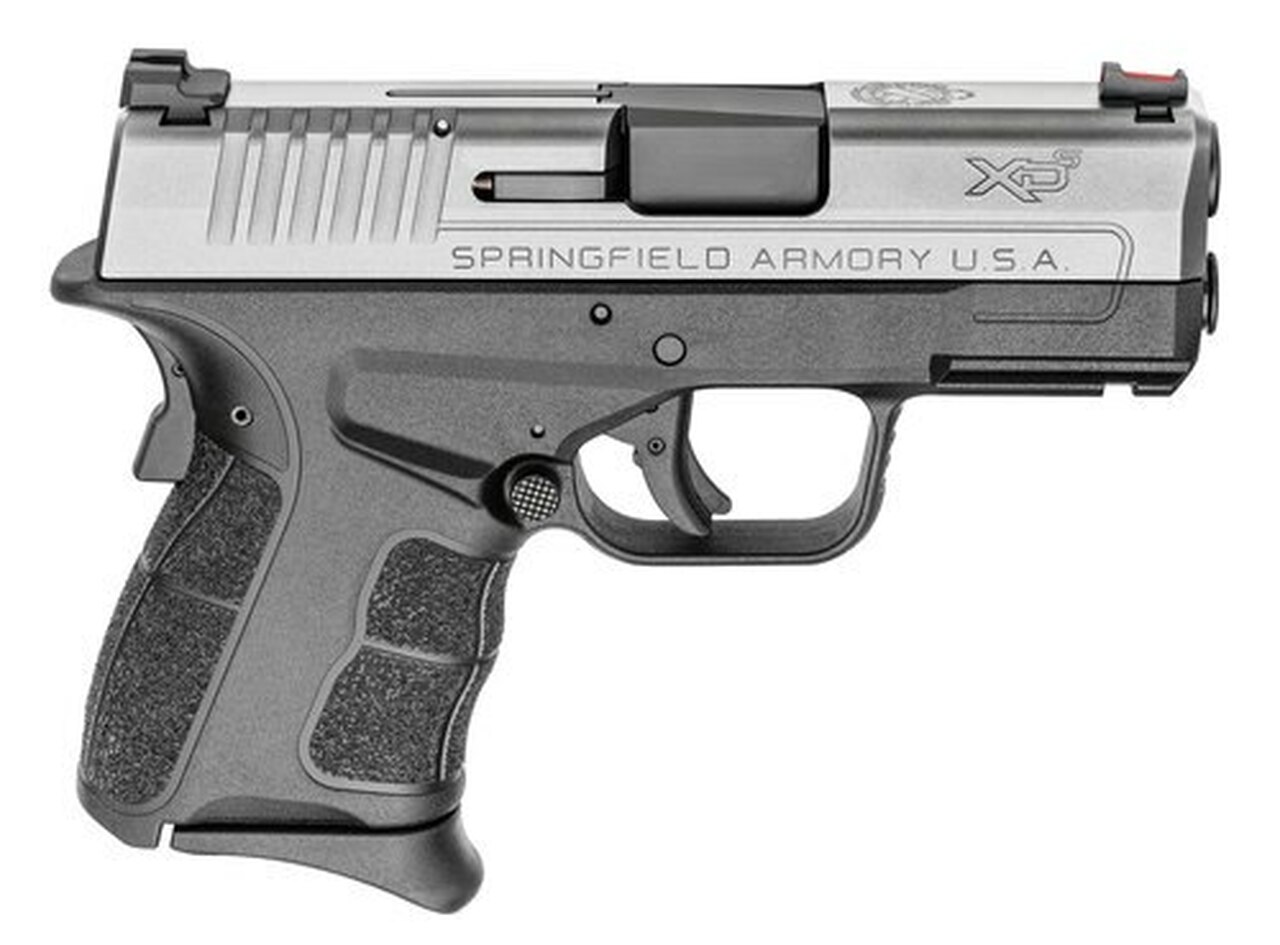 Springfield XD-S Mod.2 45 ACP, 3.3", Black Polymer Grip/Frame Stainless Steel Slide, 5rd