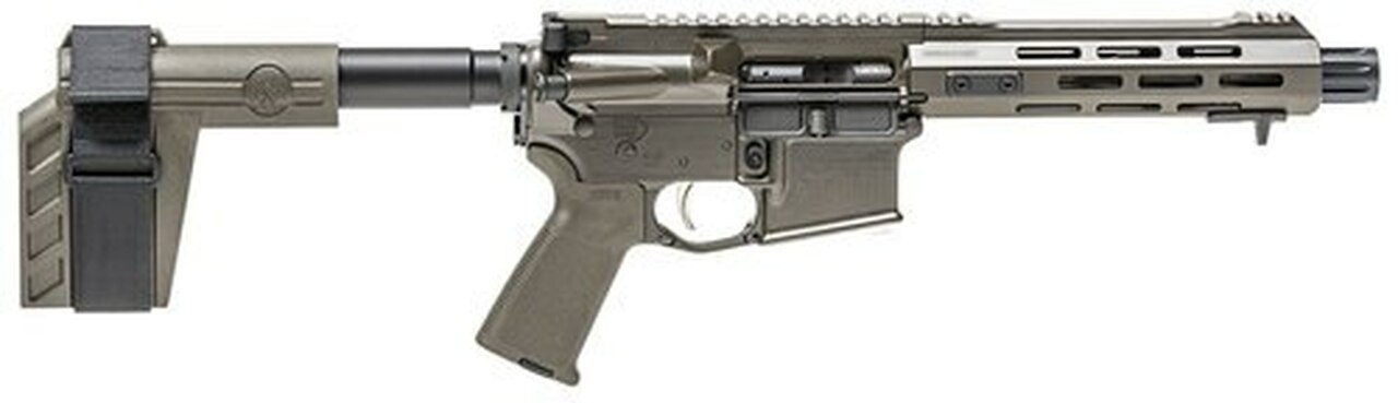 Springfield Saint, .223/5.56, 7.5", 10rd, SBX-K Arm Brace, OD Green