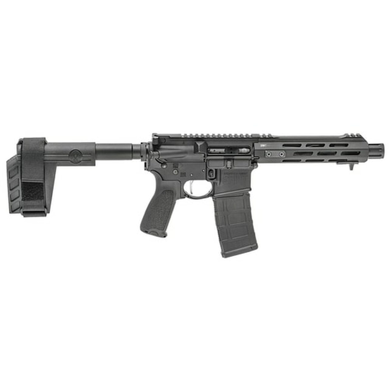 Springfield SAINT Victor AR-15 Pistol 223/556, 7.5" Barrel, M-LOK Handguard, SB Tactical Brace, 30Rd PMAG