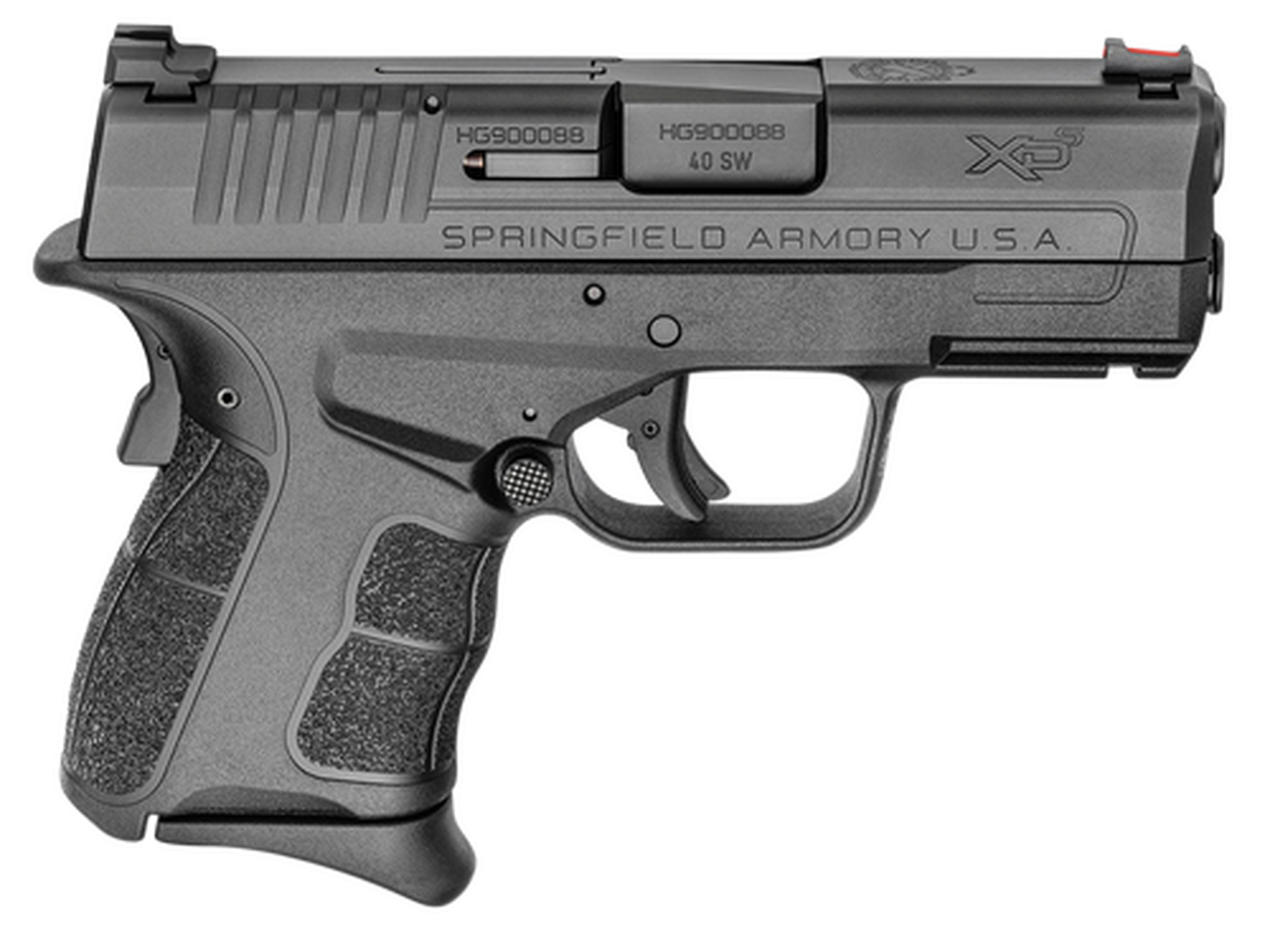 Springfield XD-S Mod.2, .40 S&W, 3.3" Barrel, 6rd/7rd, Black
