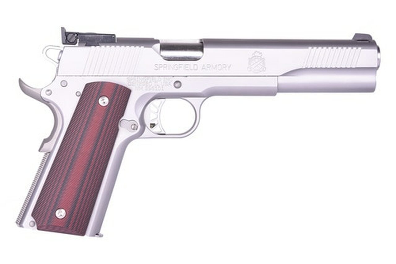 Springfield 1911 Pistol Series Custom Trophy Match 6" Barrel Two Tone Semi-Auto 45 ACP