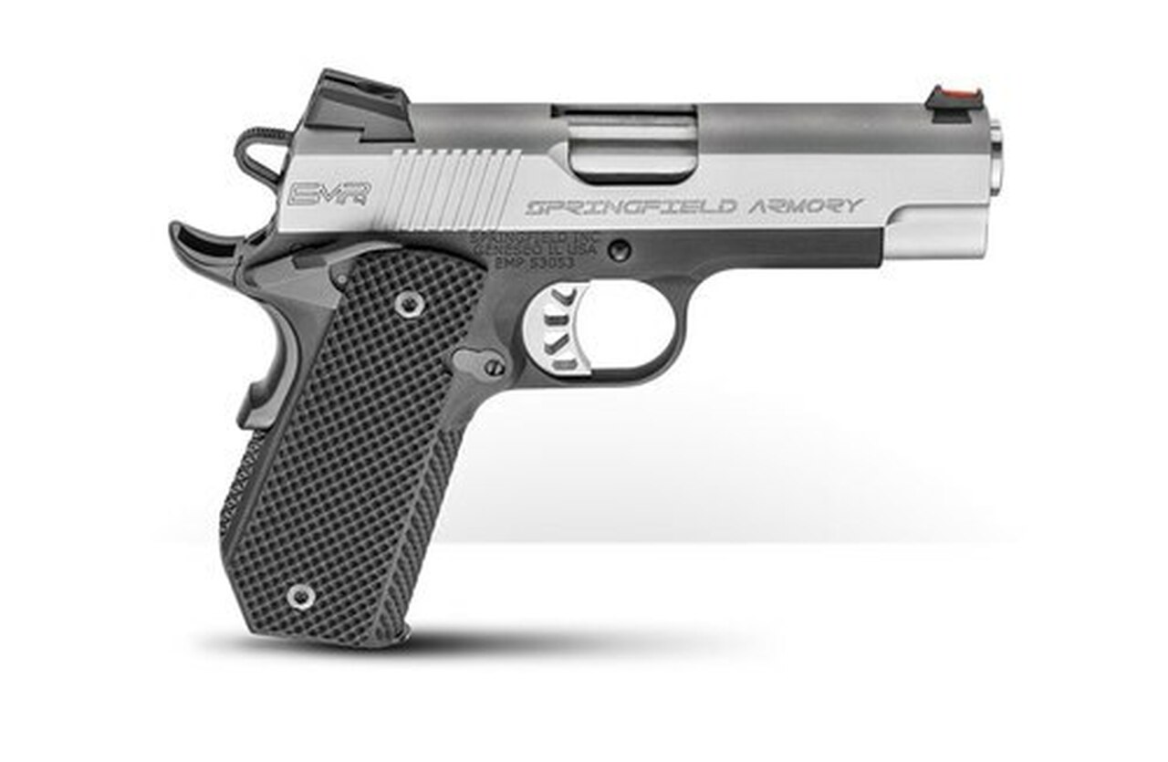 Springfield 1911 EMP Concealed Carry Contour, Instant Gear Up Package, 9mm, 4" Barrel, 9rd, Black/Stainless