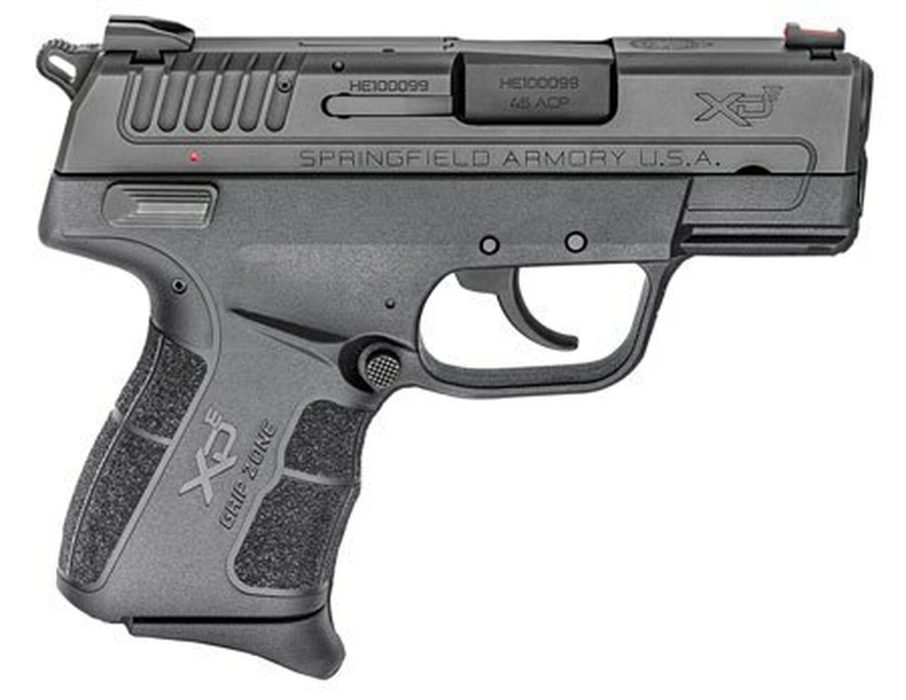 Springfield XD-E Instant Gear Up Package, .45 ACP, 3.3", 6rd, Black