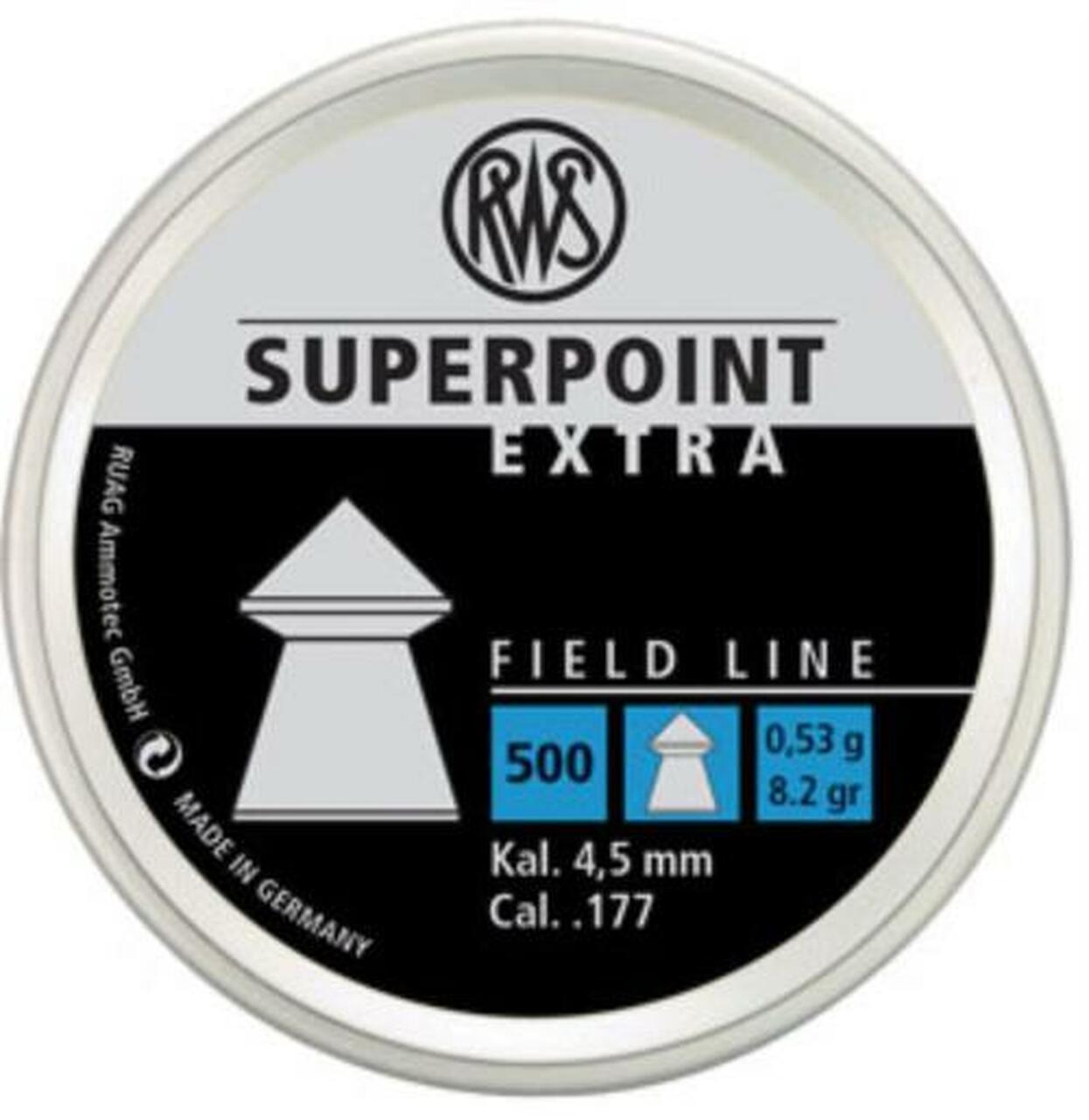 Rws Superpoint Extra 177 Pellet Lead 500