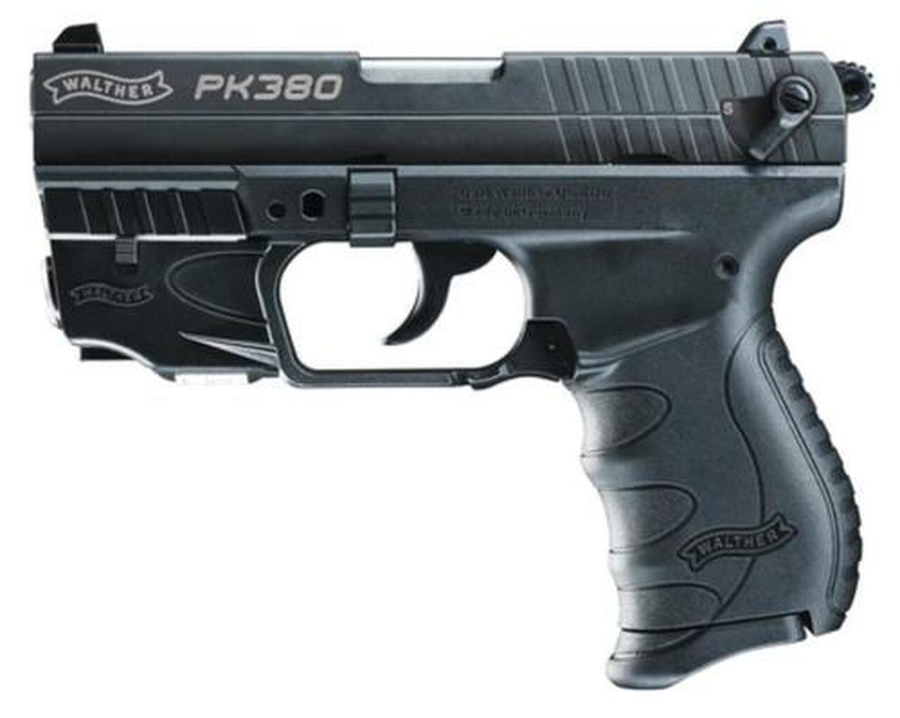 Walther PK380 .380 ACP, Laser 3.7" Barrel 8 Round, 1 Mag