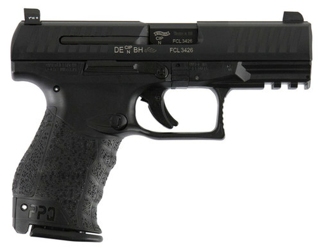 Walther PPQ M2 9mm, 4" Barrel, XS F8 Night Sights, 15rd