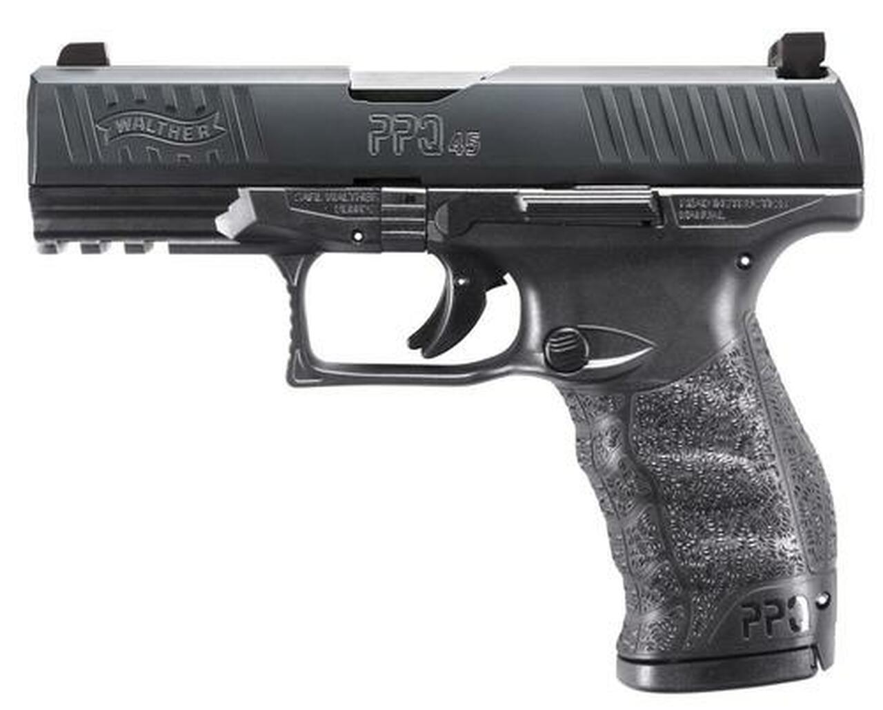 Walther PPQ M2, 45 ACP, 4.25" Barrel, 15rd, Night Sights