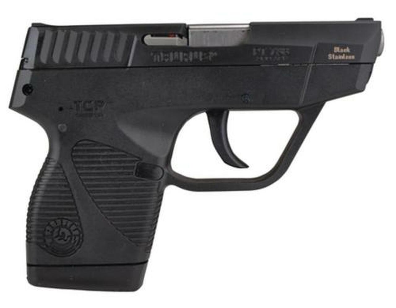 Taurus Model 738BSS TCP, 380 Compact Pistol/3.3", Black SS, Extended Mag