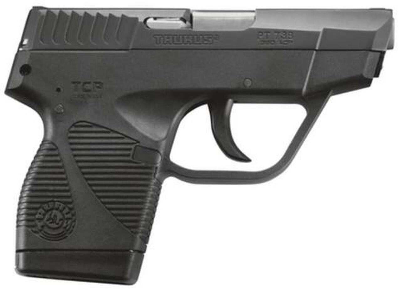 Taurus Model 738B TCP, 380 Compact Pistol/3.3", Blue, 1 Mag