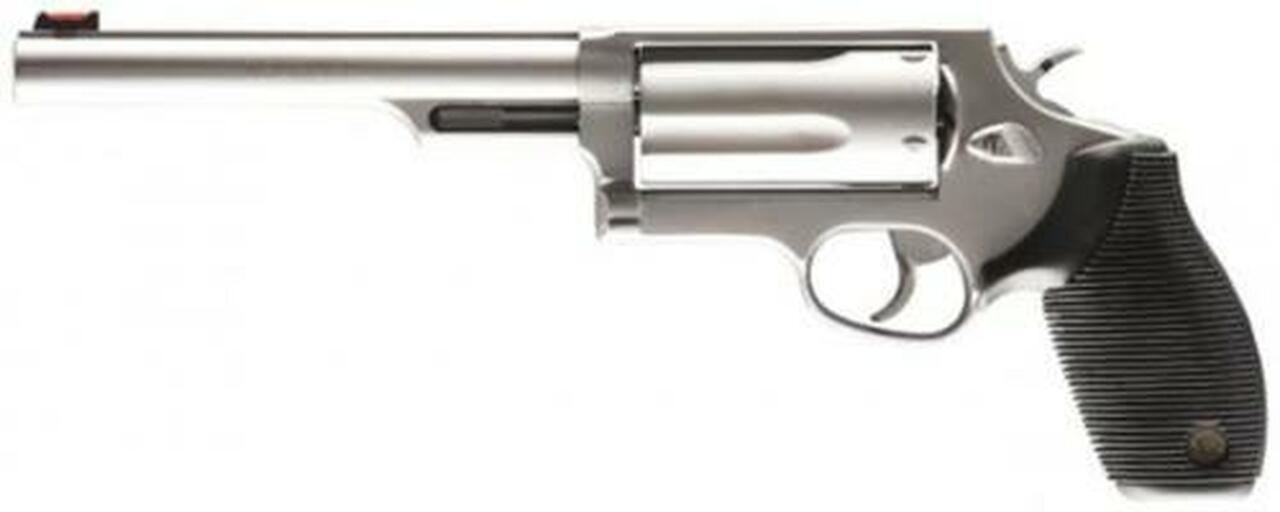 Taurus Judge Magnum, 410 Ga/45LC, 6.5" Barrel, Steel Frame, Stainless Finish, 5Rd