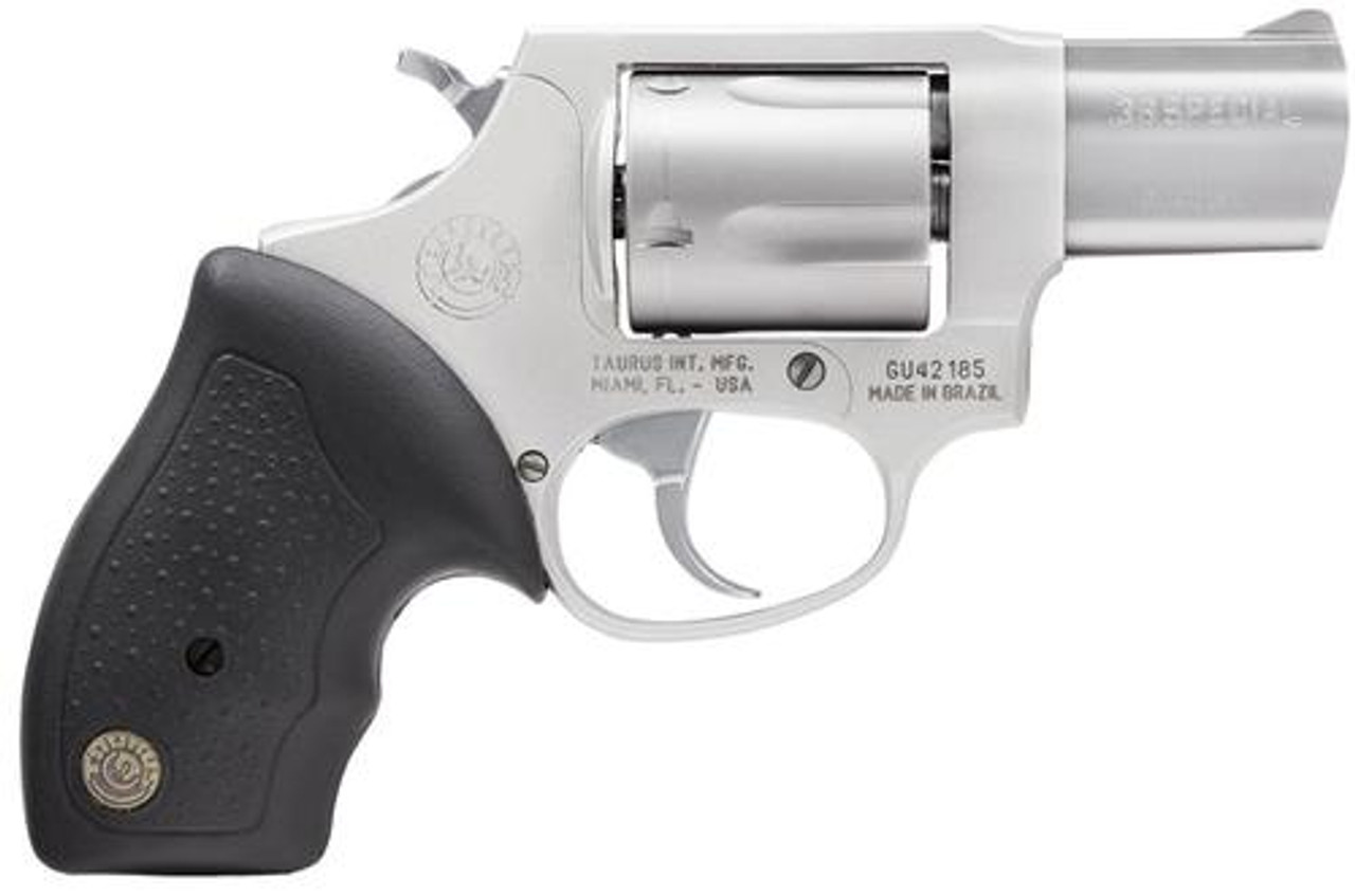 Taurus 85 Ultra-Lite .38 Special, 2" Barrel, Fixed Sights, Rubber Grip, Stainless, 5rd
