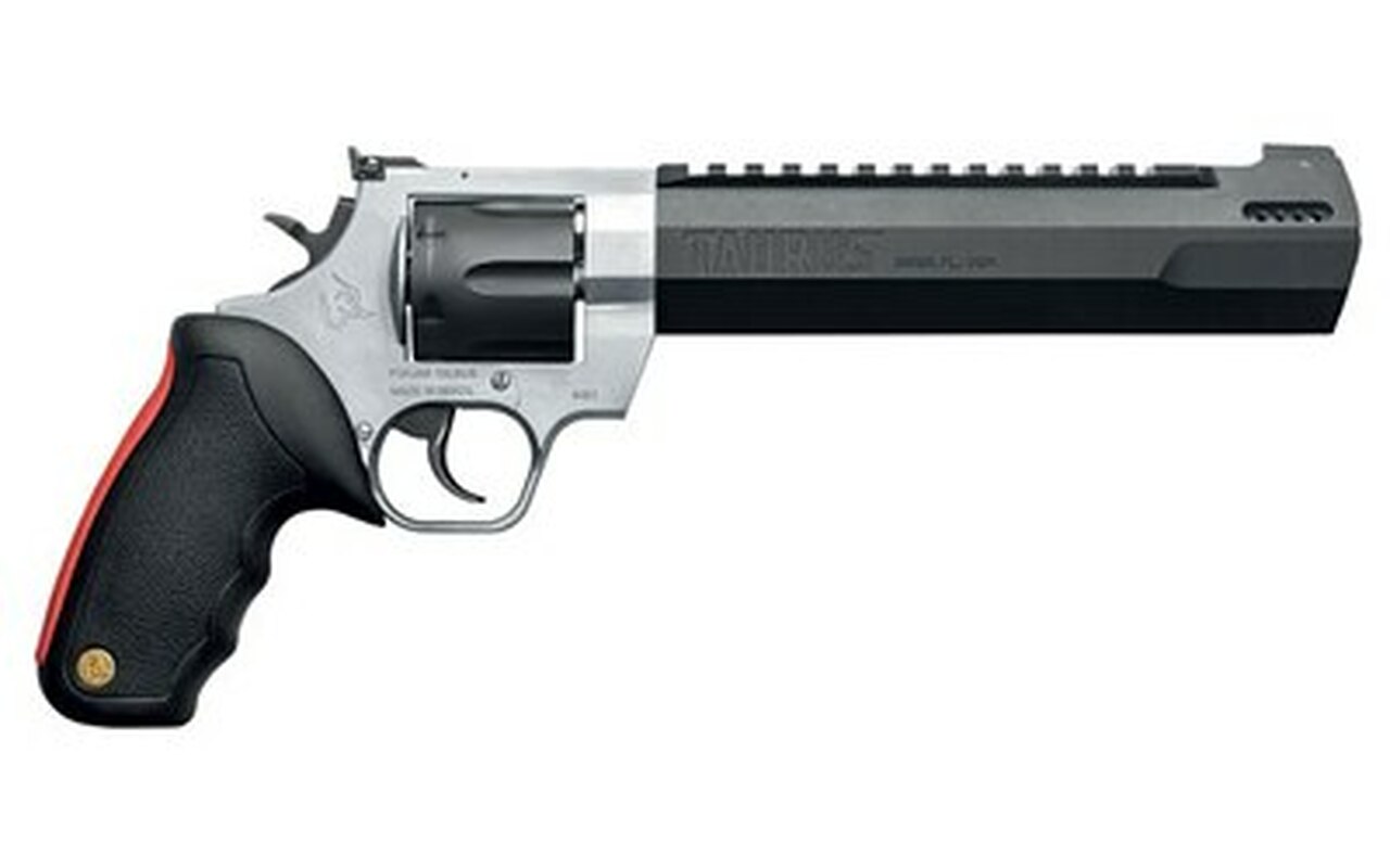 Taurus Raging Hunter 44 Mag, 8.375" Barrel, Stainless Frame, Blued Barrel/Cylinder, 6rd