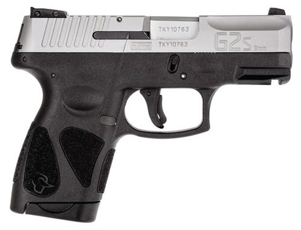 Taurus G2S Slim Pistol, 9MM, 3.25" Barrel, Polymer Frame, SS Slide, Fixed Front Sight, Adjustable Rear, 7 Rd Mag