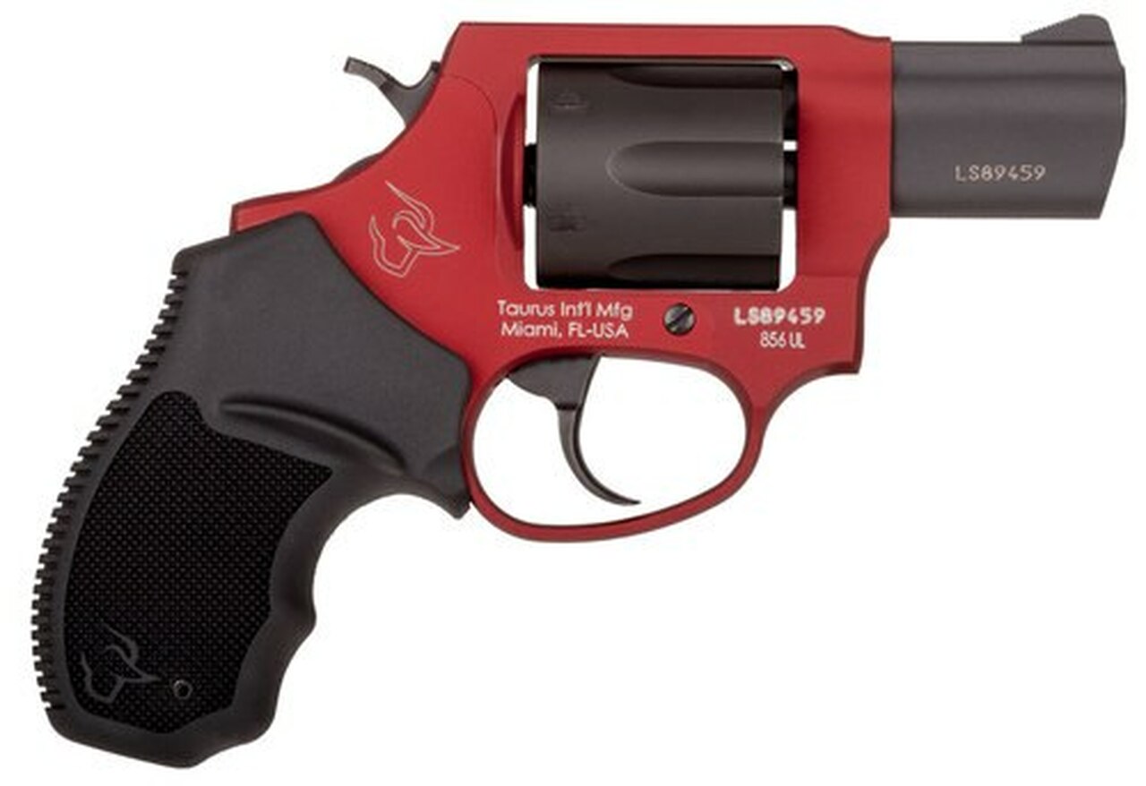 Taurus 856 Ultra Lite, .38 Special, 2" Barrel, 6rd, Burnt Orange Frame, Black Cylinder