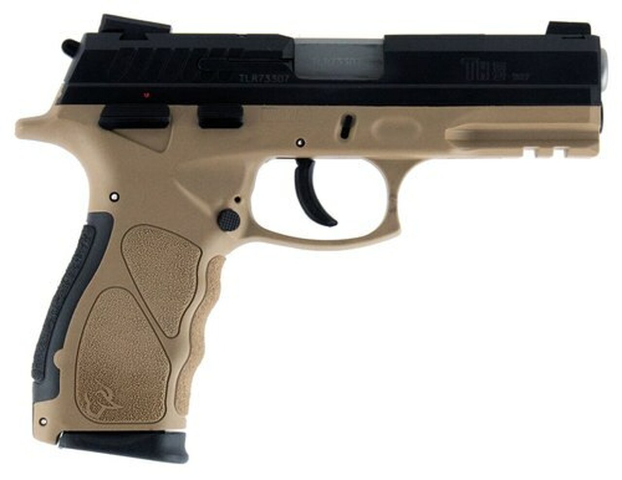 Taurus TH9, 9mm, 4.25" Barrel, 17rd, Novak Sights, Flat Dark Earth Frame, Black Slide