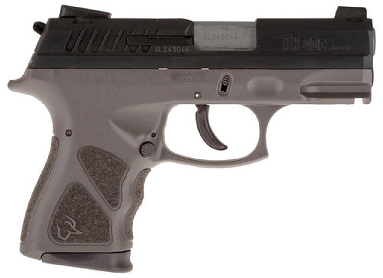 Taurus TH40C, .40 S&amp;W, 3.54" Barrel, 15rd, Novak Sights, Gray Frame, Black Slide