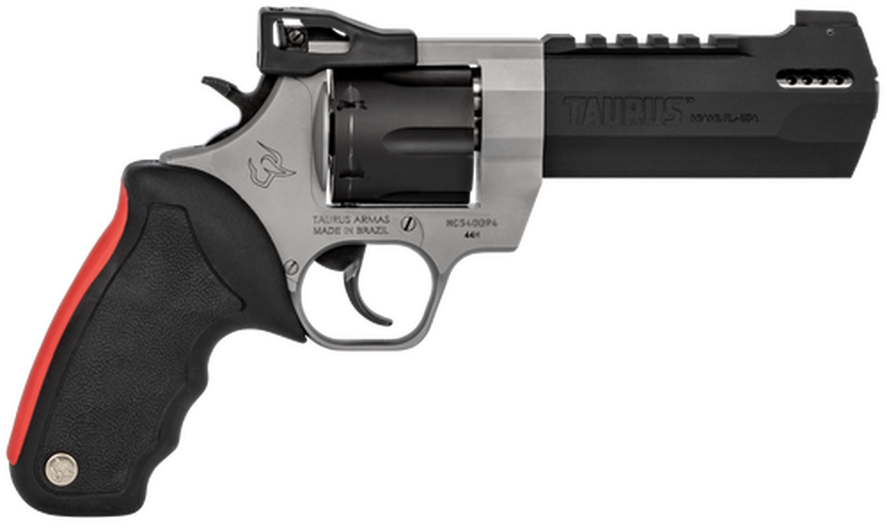 Taurus Raging Hunter, .44 Rem Mag, 5.125" Barrel, 6rd, Black/Stainless