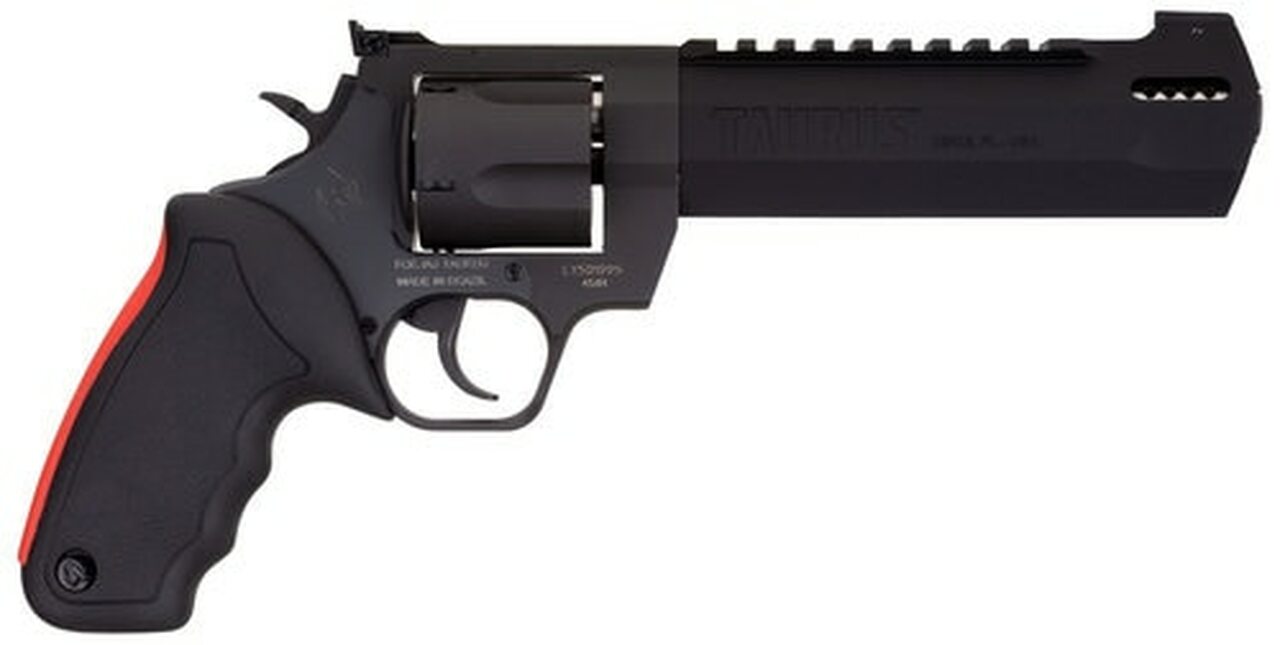 Taurus Raging Hunter .454 Casull, 6.75" Barrel, Black Rubber Grip, Black Aluminum, 5rd