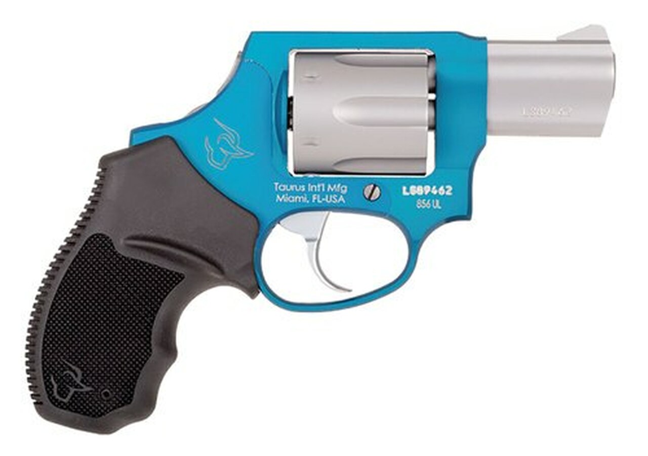 Taurus 856 Ultra Lite Concealed Hammer, .38 Spl +P, 2", 6rd, Azure Blue