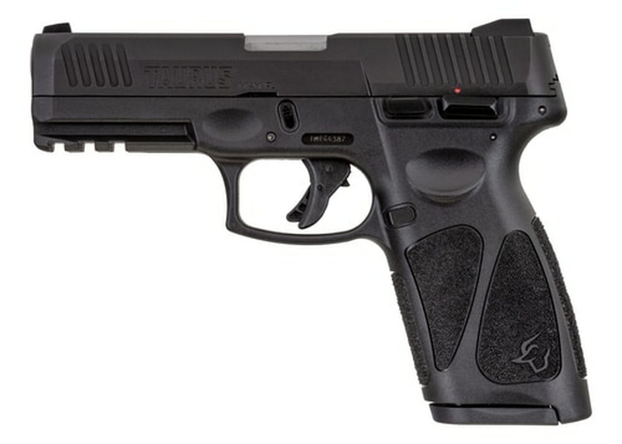 Taurus, G3, Semi-automatic Pistol, Strike Fired, Full Size, 9mm, 4" Barrel, Polymer Frame, Black Slide, Fixed Front Sight With Drift Adjustable Rear Sight, 2-15 Rd Magazines