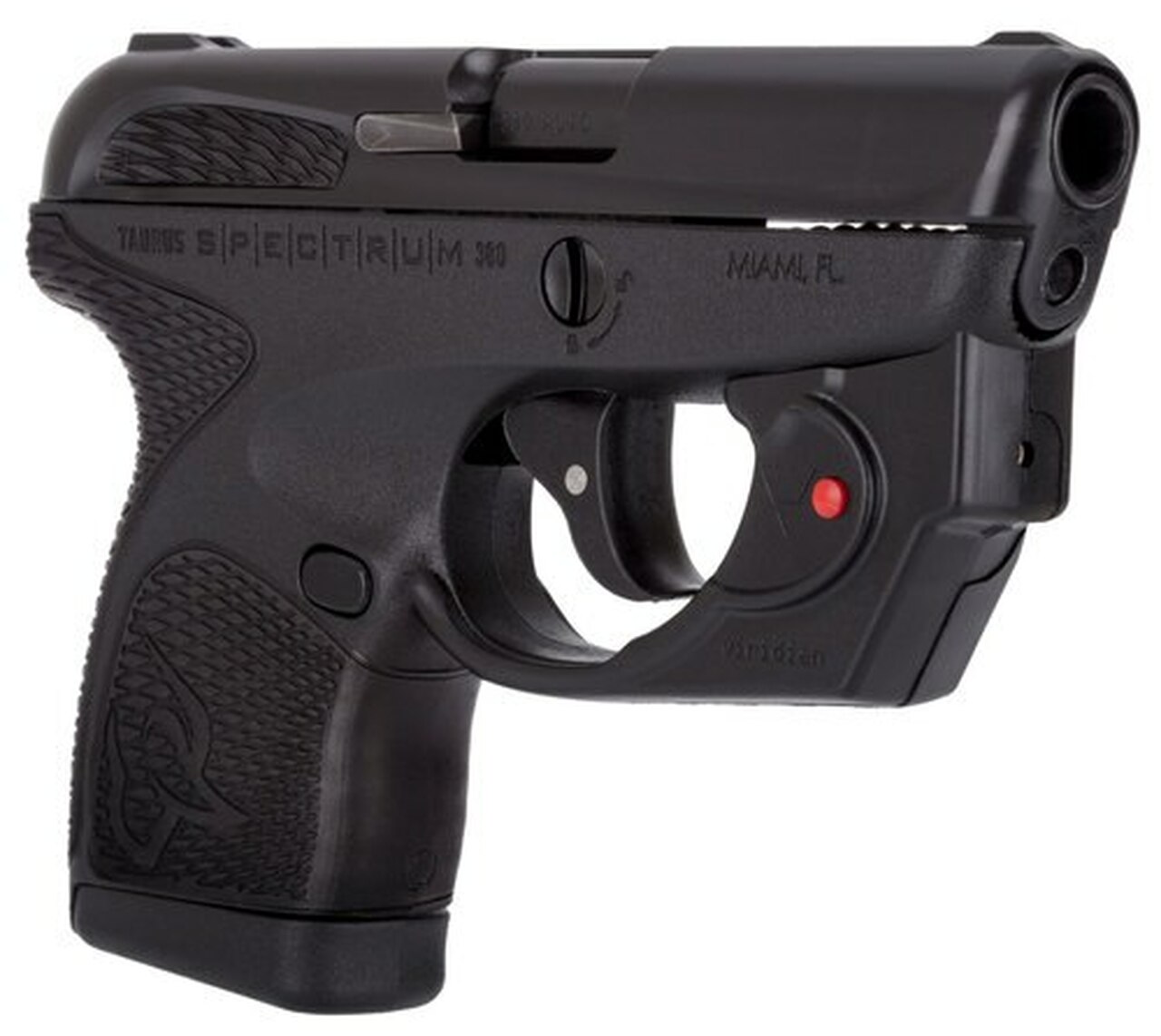 Taurus Spectrum 380 ACP, 2.8" Barrel, Las Bkbkbk, 6rd