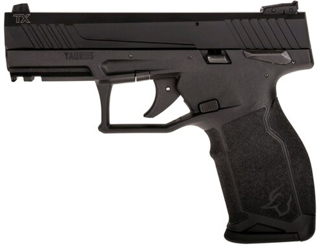 Taurus TX22 22LR, 4" Barrel, Black/Frame and Slide, 10rd Mag