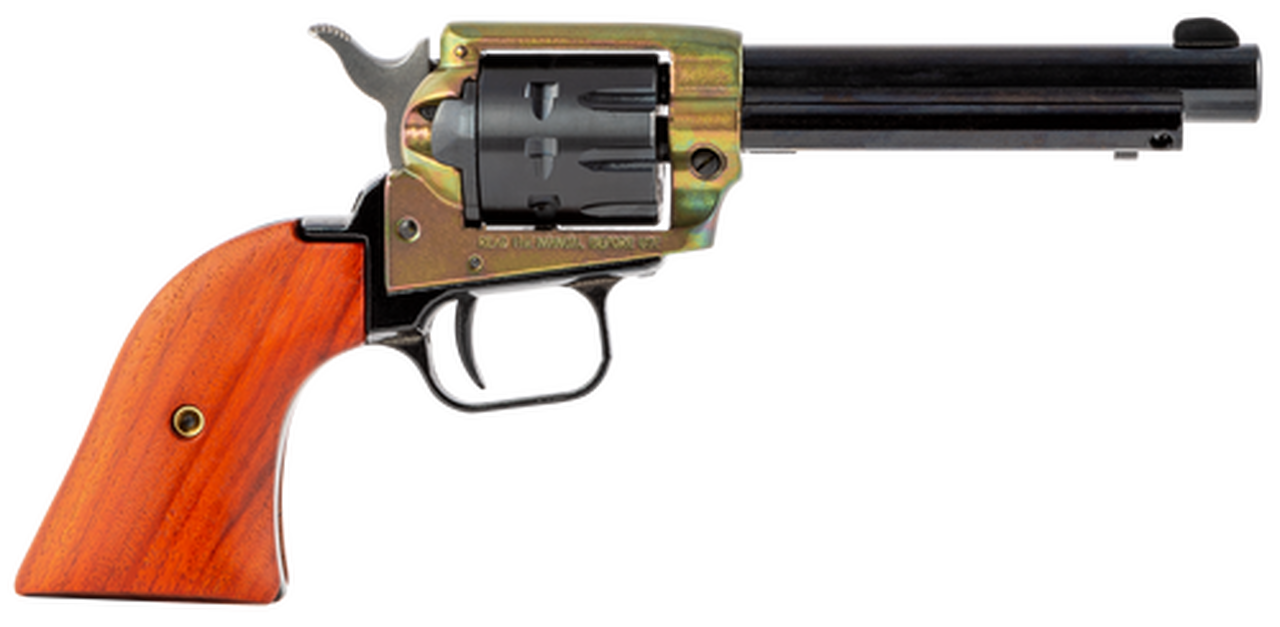 Heritage Rough Rider Small Bore, .22 LR, 4.75", 9rd, SAO, Color Case-Hardened