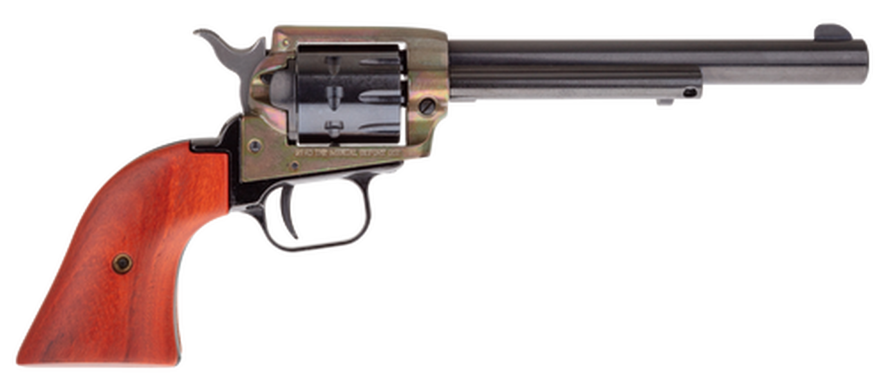 Heritage Rough Rider Small Bore, .22 LR, 6.5", 9rd, SAO, Color Case-Hardened
