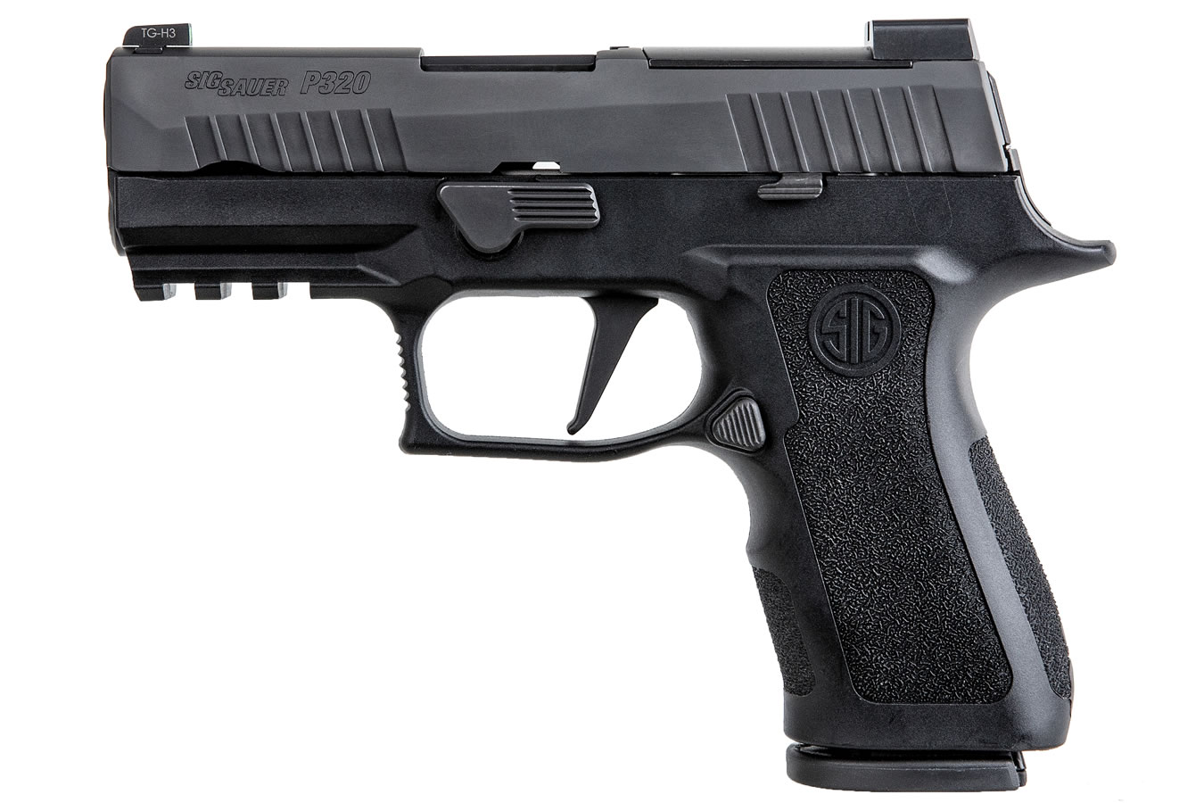 P320 X-Compact 9mm 15-Round Pistol w/ Black Nitron Slide (Romeo1 Pro Compatible)