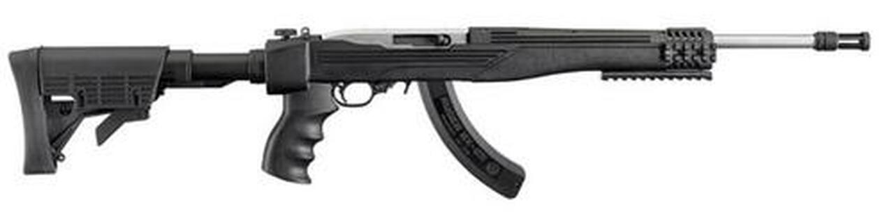 Ruger 10/22 Tactical, I-Tac Stock, Folding Stock, SS, 25 Rnd Mag