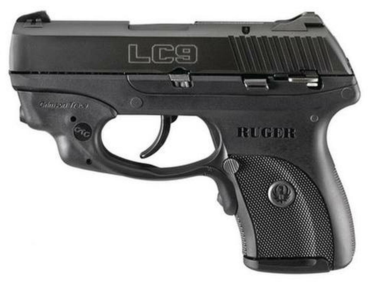 Ruger LC9CT 9MM, CRIMSON TRACE Laser Installed
