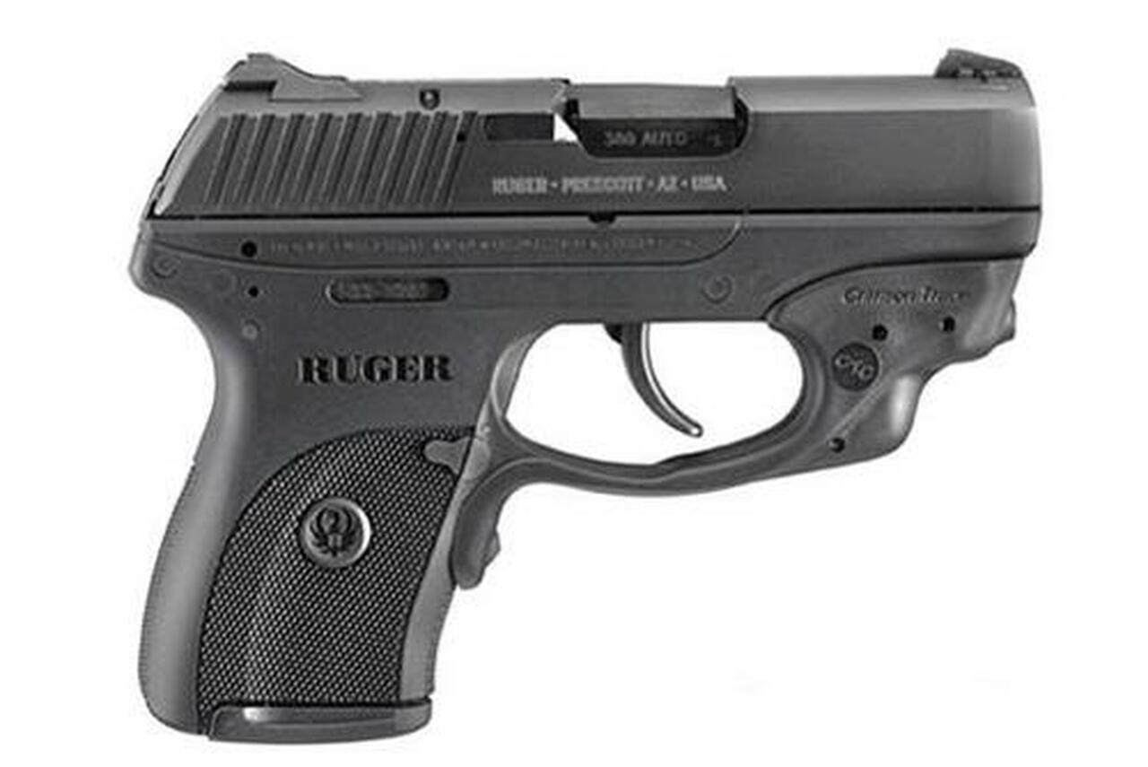 Ruger LC380 380 ACP, 3.12", Black Grip, Blued, 7rd
