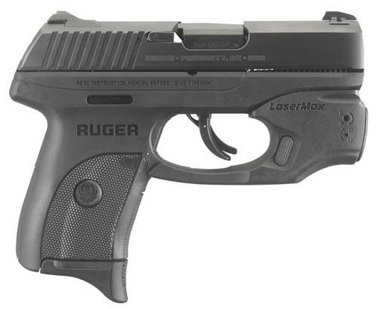 Ruger LC9s 9mm, 3.12", 7rd, Black, LaserMax Laser