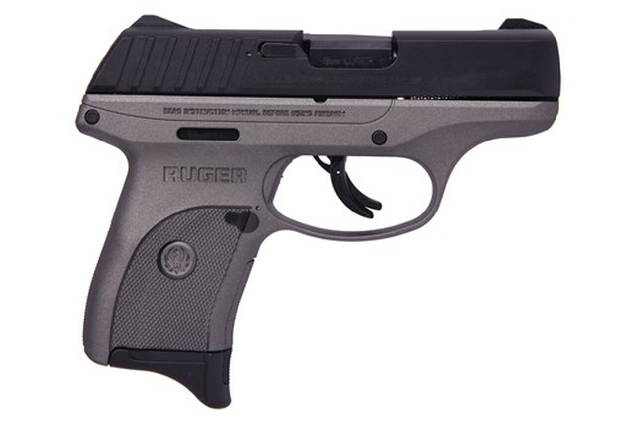 Ruge EC9S Pistol, 9mm, 3" Barrel, Tungsten Cerakote Finish, 7rd Mag